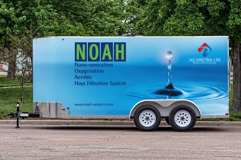 NOAH Alpha, portable water-treatment system