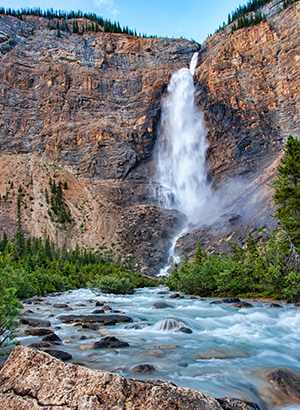 Water Fall adding oxygen to water